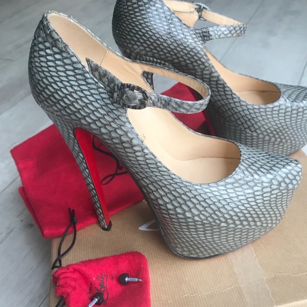CHRISTIAN LOUBOUTIN LADY DAF 160 COBRA